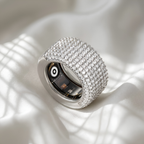 Pavé Smart Ring Jacket for Oura Ring 5 Gen 4