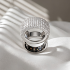 Pavé Smart Ring Jacket for Oura Ring 5 Gen 4