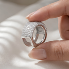 Pavé Smart Ring Jacket for Oura Ring 5 Gen 4