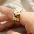 Fluted Oura Ring 5 Jacket Sterling Silver Cover