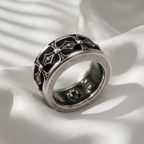 Gothic Cross Oura Ring 5 Jacket Sterling Silver Smart Ring Cover