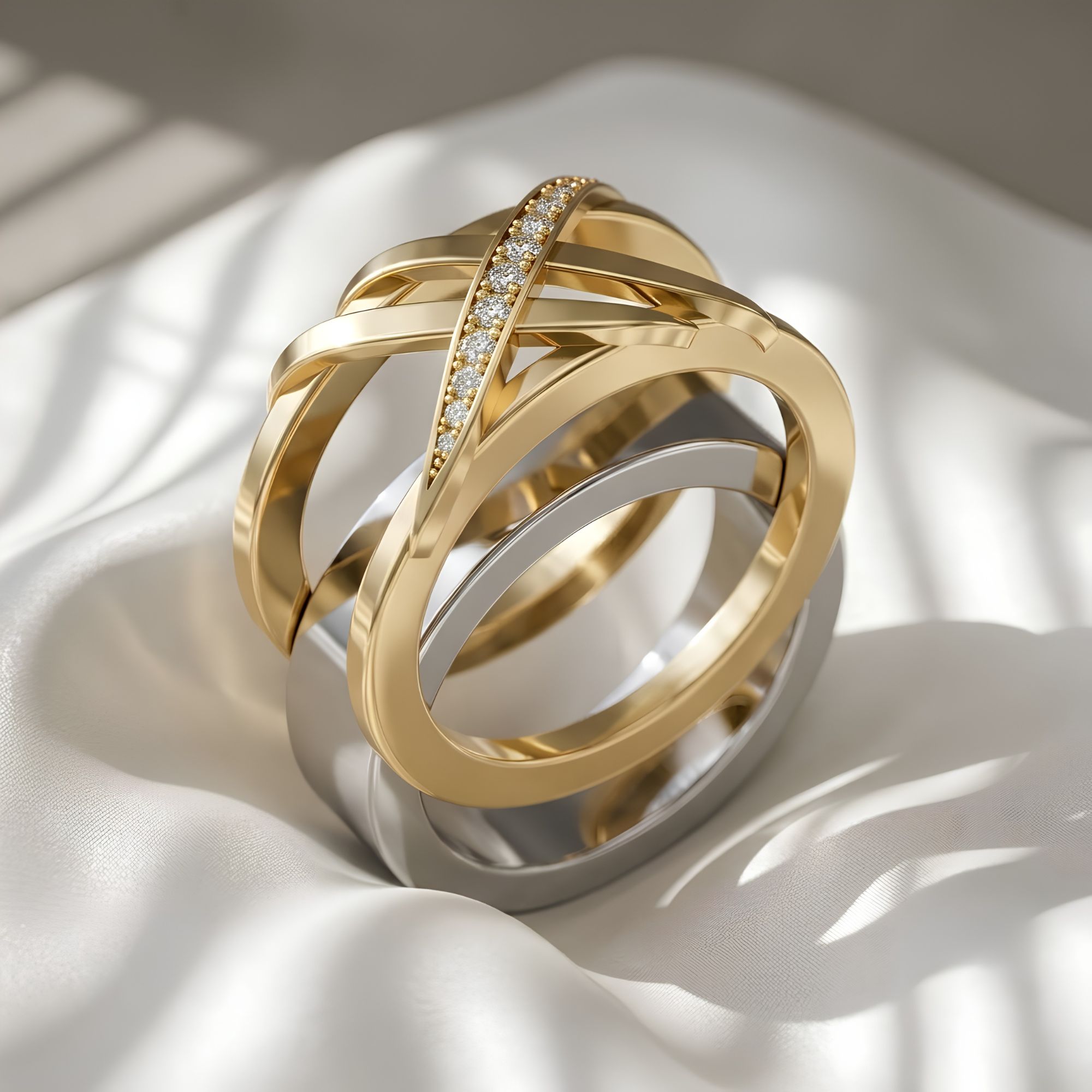 Crossover Smart Ring Cover for Oura Ring 5
