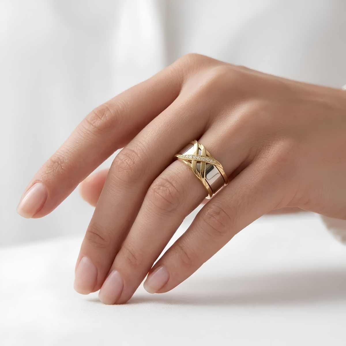 Crossover Smart Ring Cover for Oura Ring 5