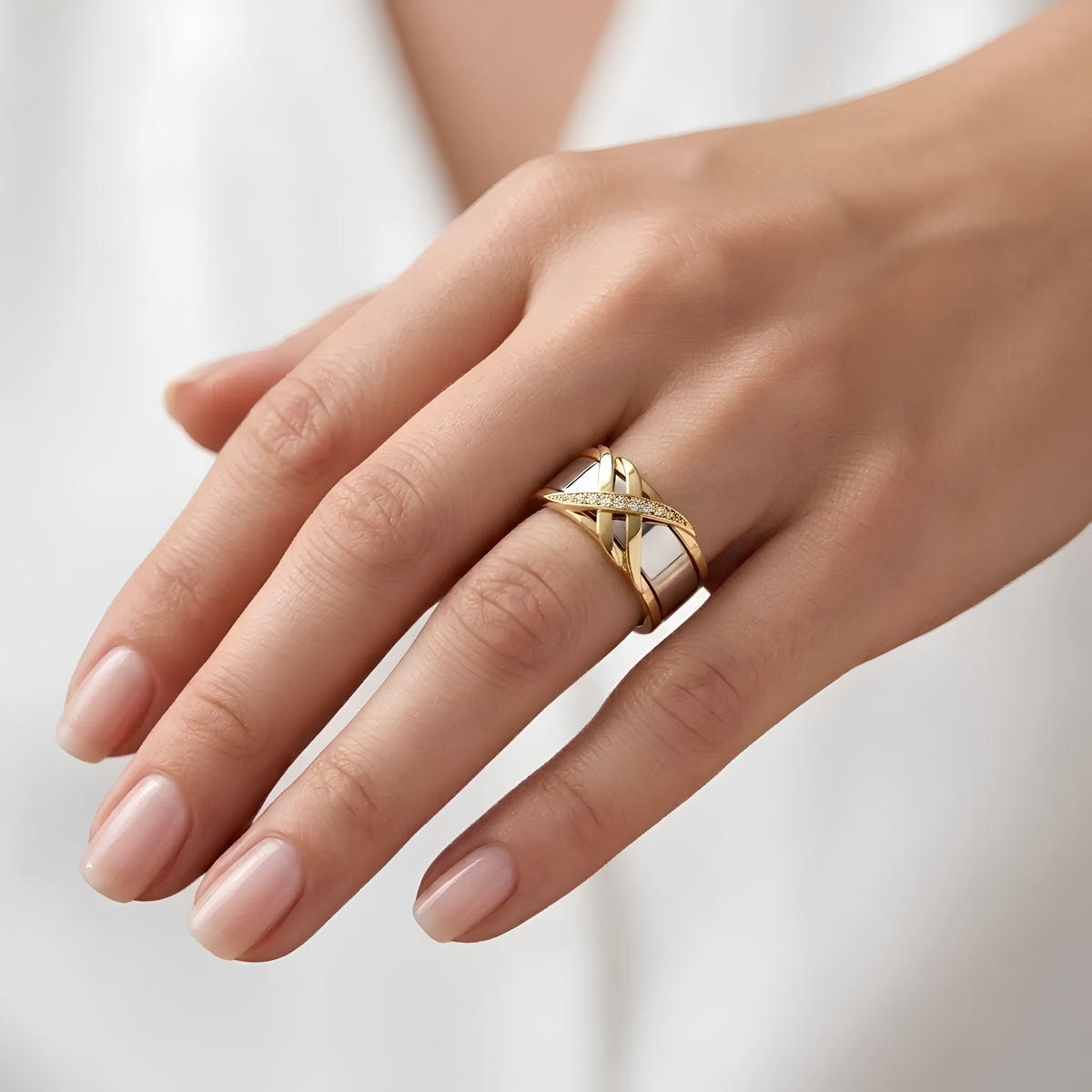 Crossover Smart Ring Cover for Oura Ring 5
