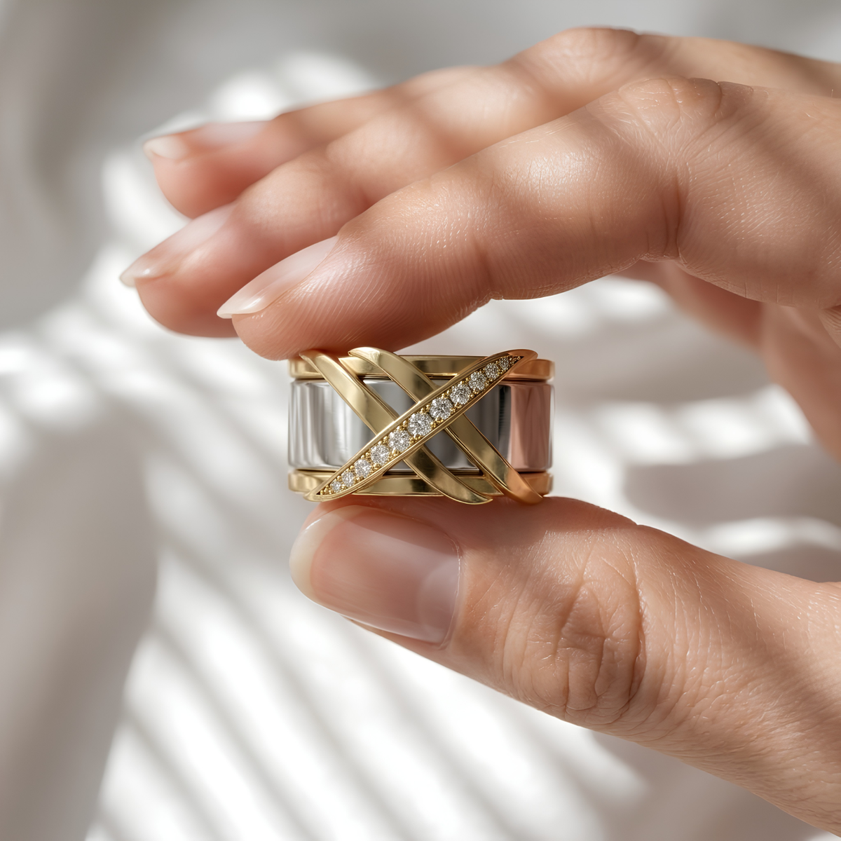Crossover Smart Ring Cover for Oura Ring 5