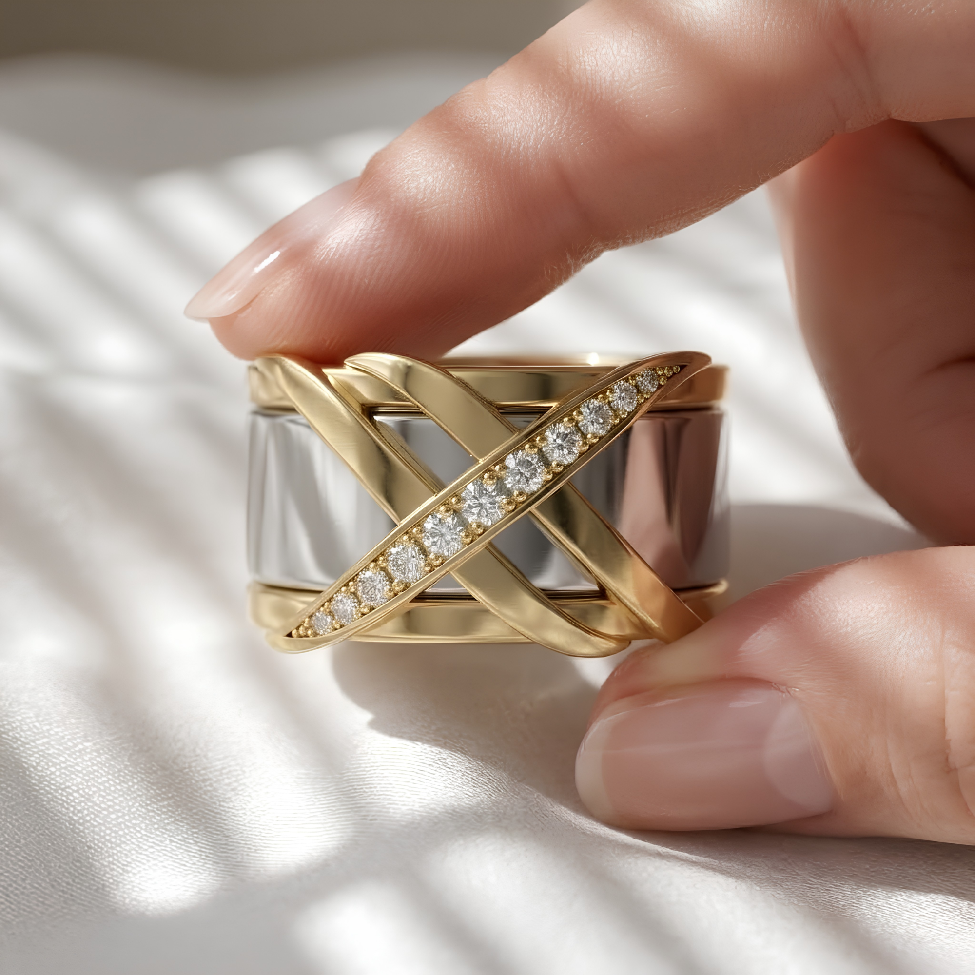 Crossover Smart Ring Cover for Oura Ring 5
