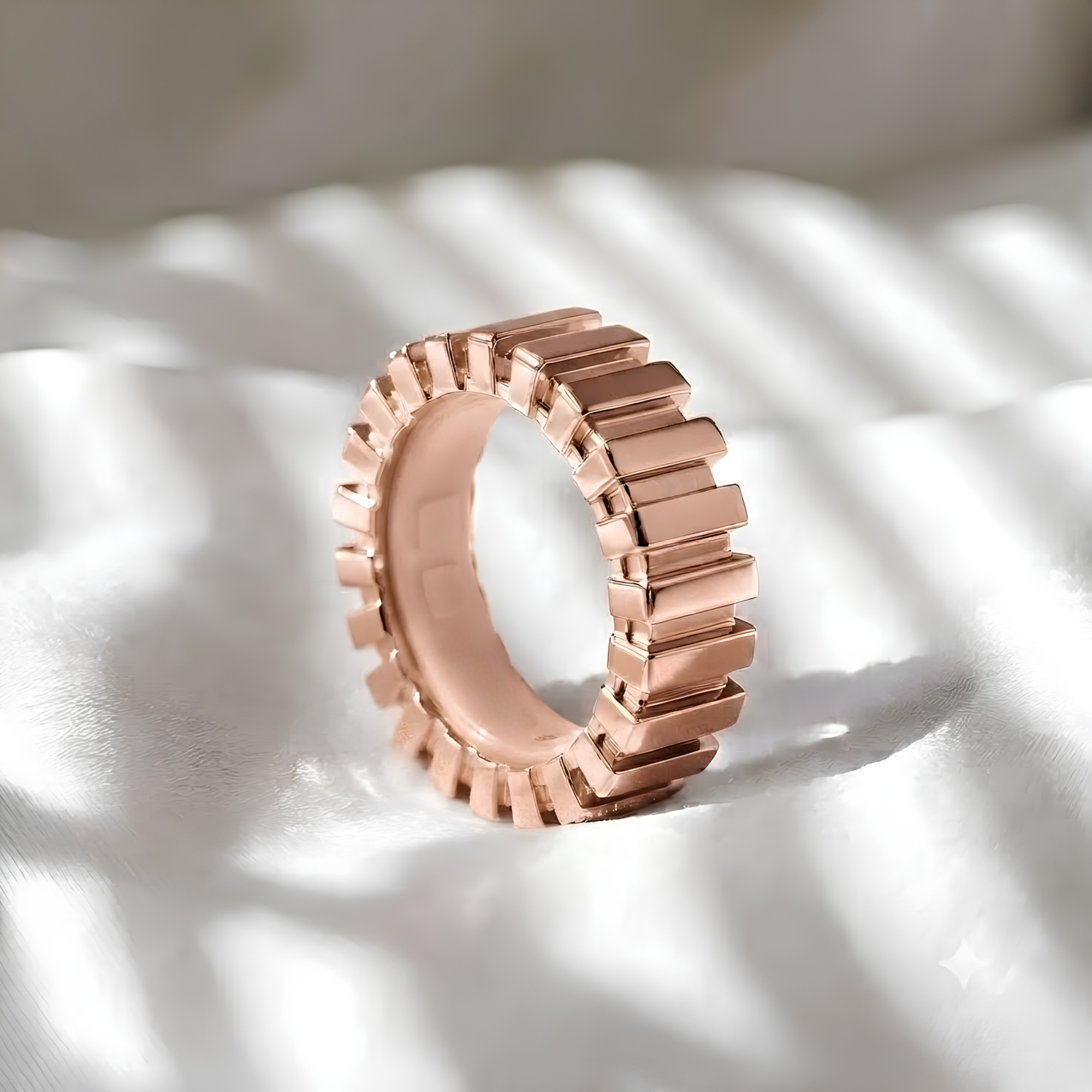 Stepped Dome Oura Ring 5 Jacket Sterling Silver Ring Cover