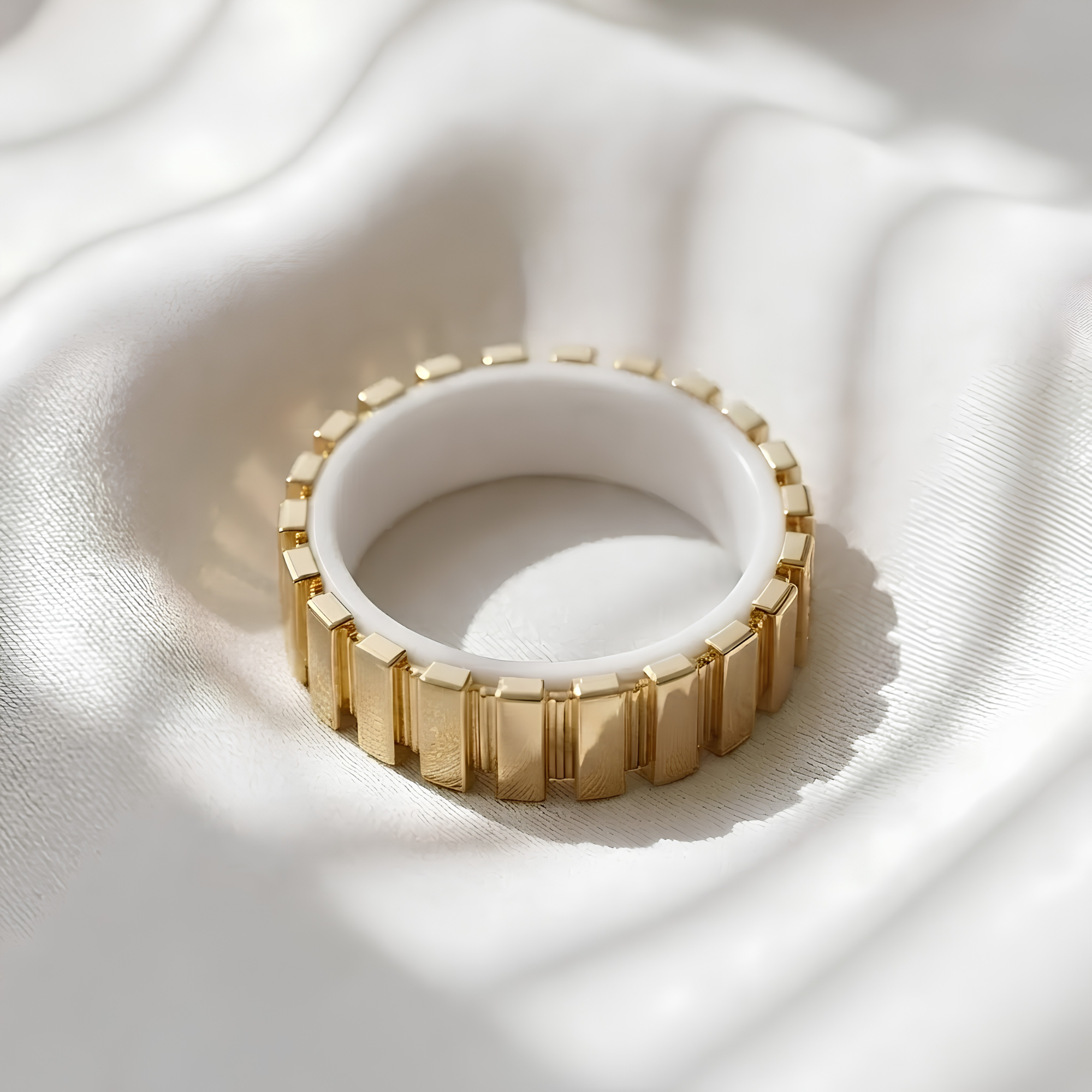 Stepped Dome Oura Ring 5 Jacket Sterling Silver Ring Cover
