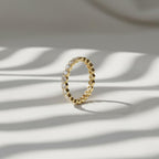 2.8 mm Lab Grown Diamond Bezel Eternity Ring, Solid Gold Eternity Ring, Lab Grown Wedding Band, Bridal Jewelry, Full Eternity Ring