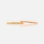 Beaded Ball Gold Ring | Solid Gold Bubble Band | 10K 14K 18K Wedding Band