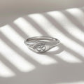 Om Signet Ring | 14K Solid Gold Hinduism Engraved Pinky Ring | Hindu Spiritual Minimalist Jewelry | Yoga Jewelry Ring Gift For Her