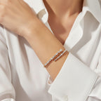 6.00 CT Lab Grown Diamond Bypass Cuff Bracelet – 14K Solid Gold Statement Bangle, E-F VS1 Luxury Fine Jewelry
