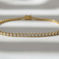 1.75 Ct Diamond Tennis Bracelet 14K Gold E F VS1 Luxury Investment Bracelet Double Safety Clasp