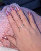 Oura Ring Accessory Dainty 2 MM Eternity Band