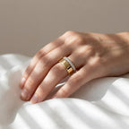 Oura Ring 3 MM Eternity CZ Pave Setting Stacking Band