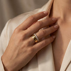 Oura Ring Stack Eternity Band CZ Pave Ring Sterling Silver Band