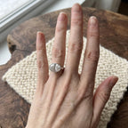 3.56 Ct Oval Lab Grown Diamond Ring IGI Certified E VVS2 14K Gold Solitaire Engagement Ring