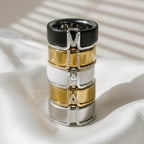 Pear CZ Oura Ring Cover Dainty Stackable Ring