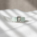 Marquise CZ Sterling Silver Smart Ring Cover for Oura Ring
