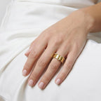 Oura Ring Cover CZ Pave Band Sterling Silver Smart Ring Enhancer