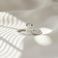 Moissanite Oura Ring Cover Pear Ring Gold Vermeil Sterling Silver Dainty Stackable Smart Ring Enhancer