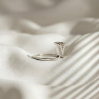 Custom Initial Oura Ring Cover CZ Pave Letter Ring