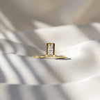 Marquise CZ Sterling Silver Smart Ring Cover for Oura Ring