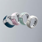 Marquise CZ Sterling Silver Smart Ring Cover for Oura Ring