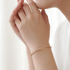 Lab Grown Diamond Open Cuff Bracelet Sterling Silver Gold Vermeil Diamond Bangle Minimalist Open Bracelet Rose Gold Vermeil Gift for Her